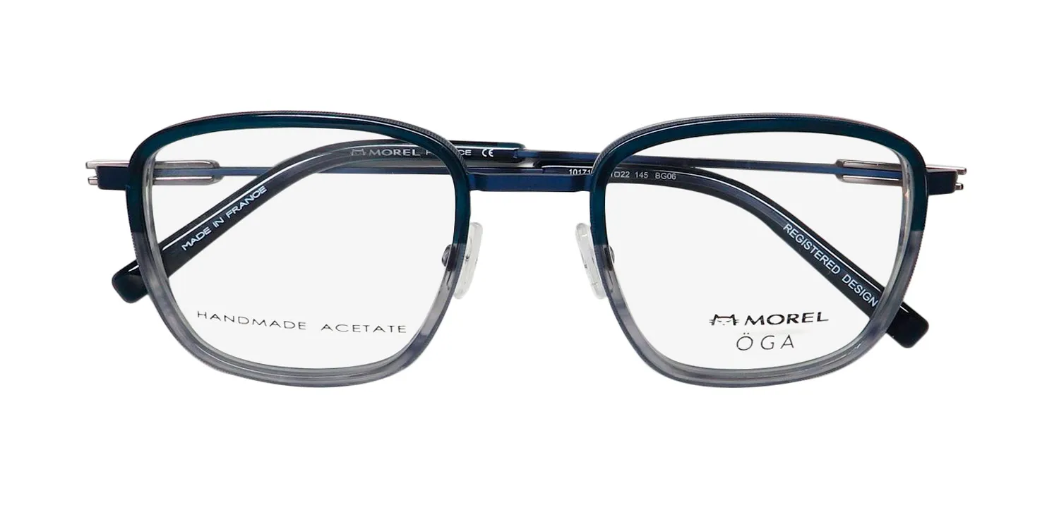 Morel Oga 10171o bg06 Eyeglasses Blue 51mm 2
