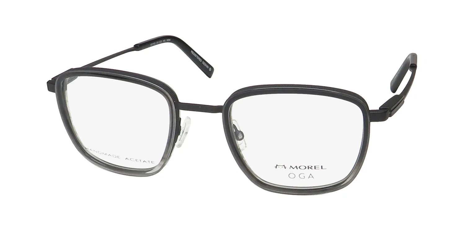 Morel Oga 10171o nd04 Eyeglasses Black 51mm