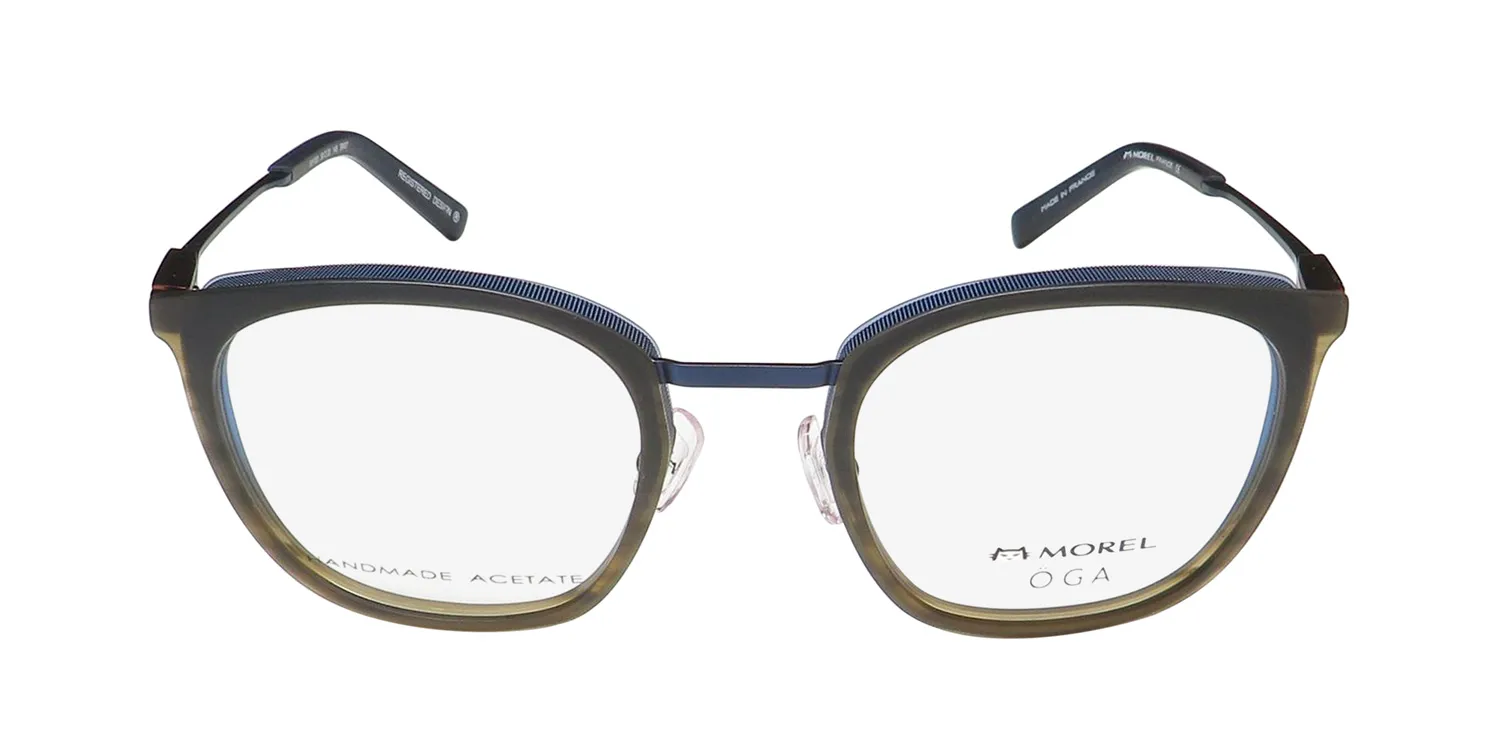 Morel Oga 10172o bm07 Eyeglasses Blue 50mm Unisex 3