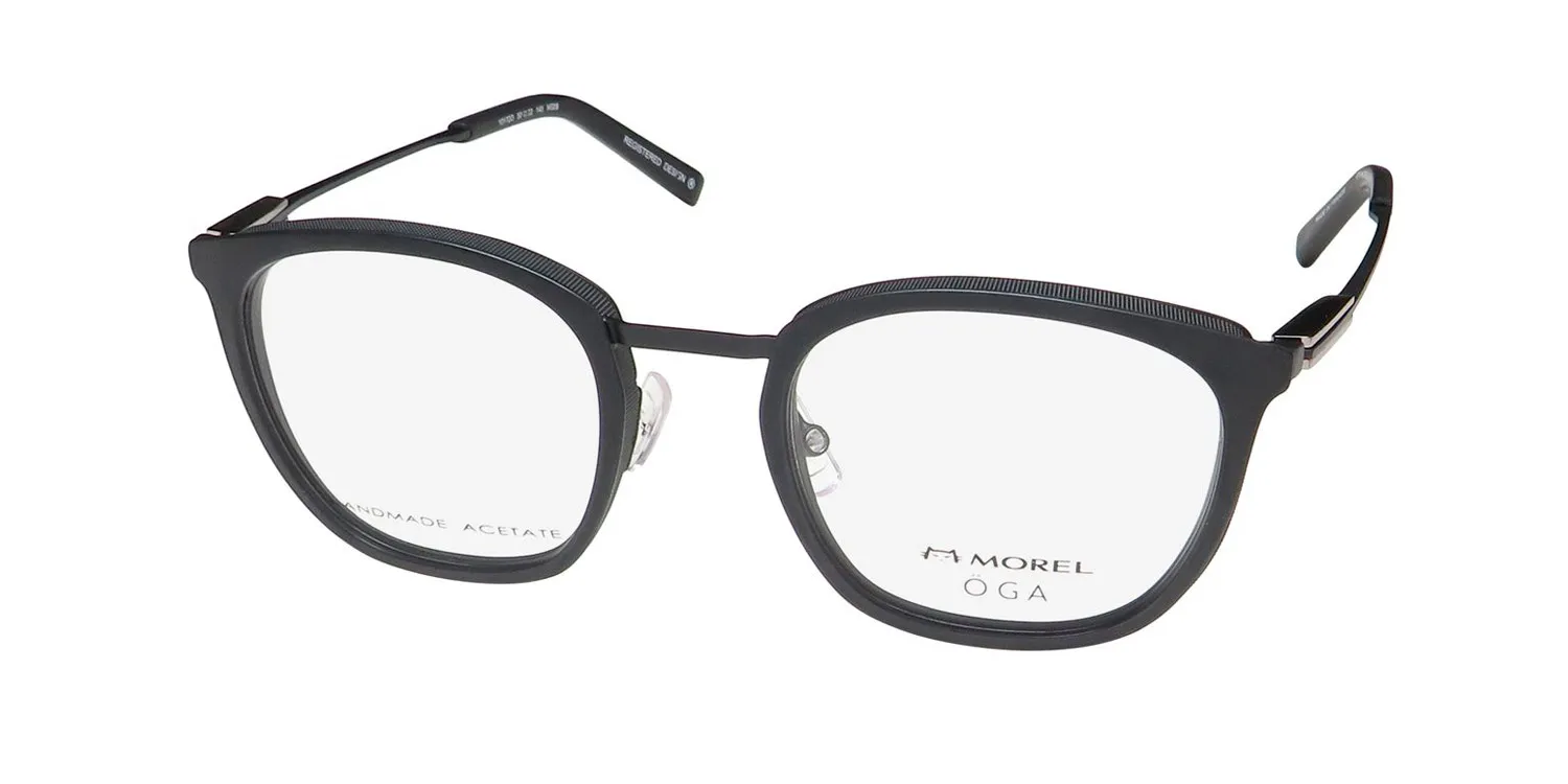 Morel Oga 10172o ng08 Eyeglasses Black 50mm Unisex