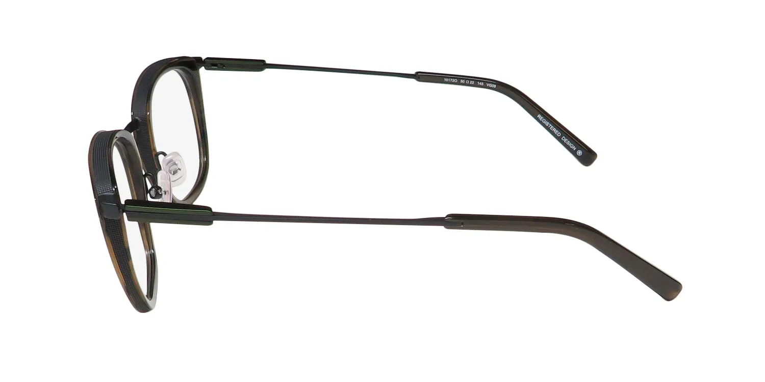 Morel Oga 10172o vg09 Eyeglasses Green 50mm Unisex 4