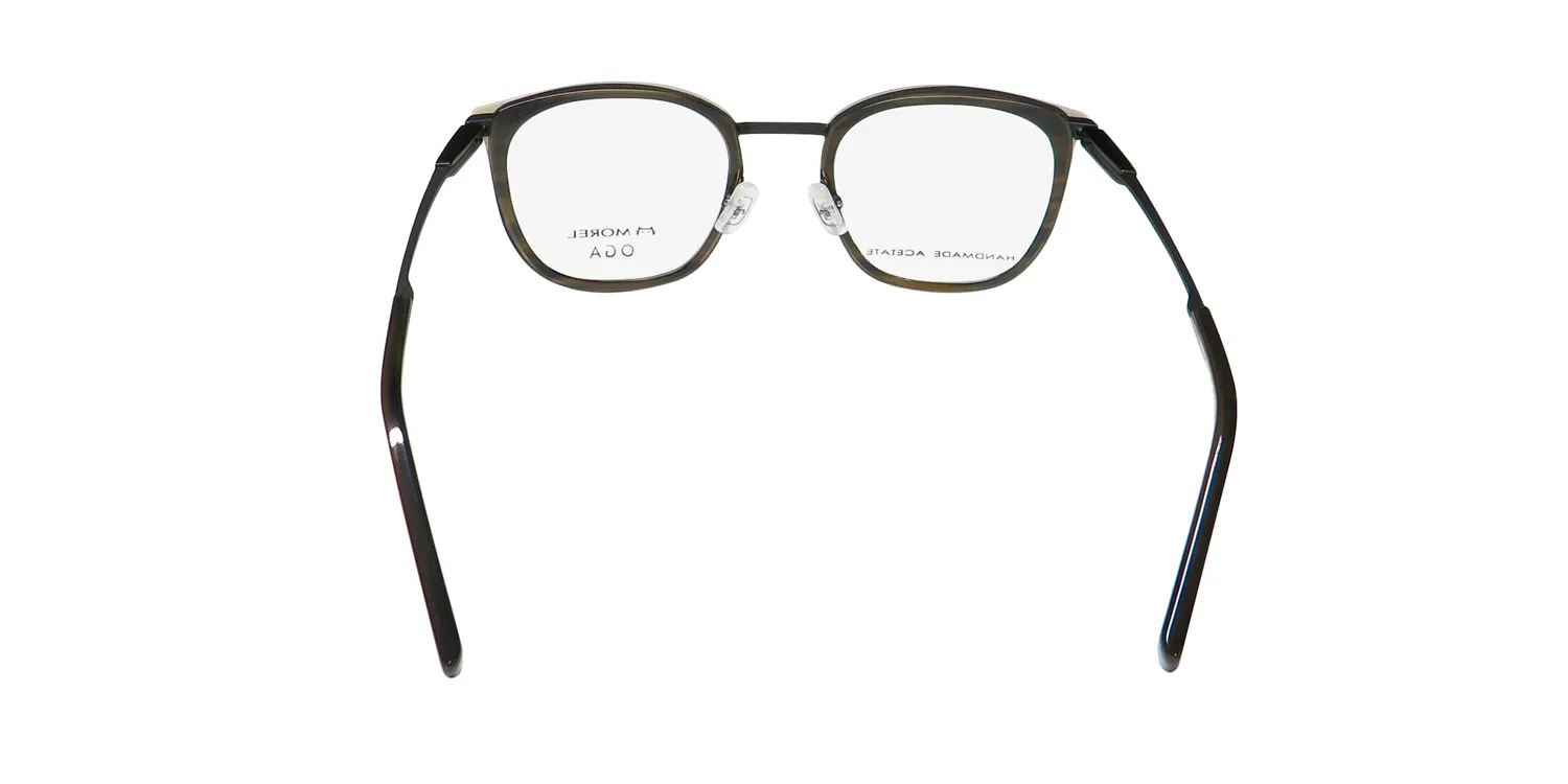 Morel Oga 10172o vg09 Eyeglasses Green 50mm Unisex 5