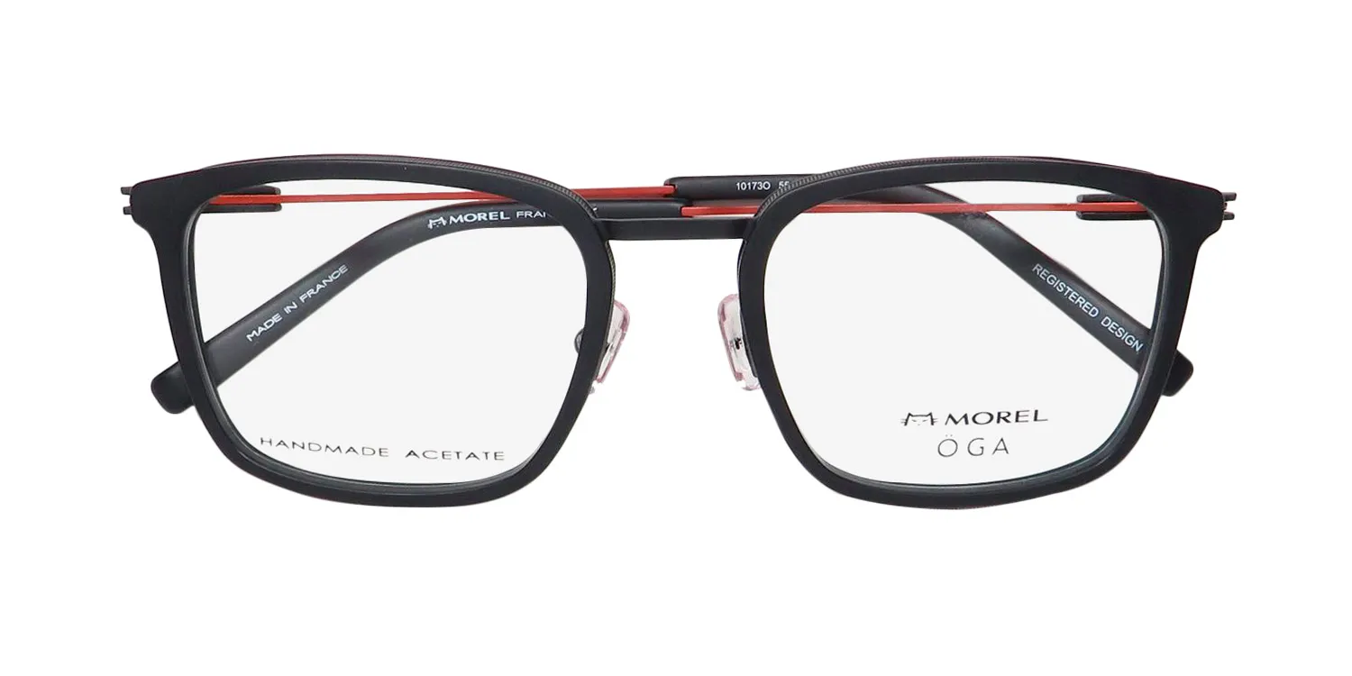 Morel Oga 10173o ng10 Eyeglasses Black 55mm 2