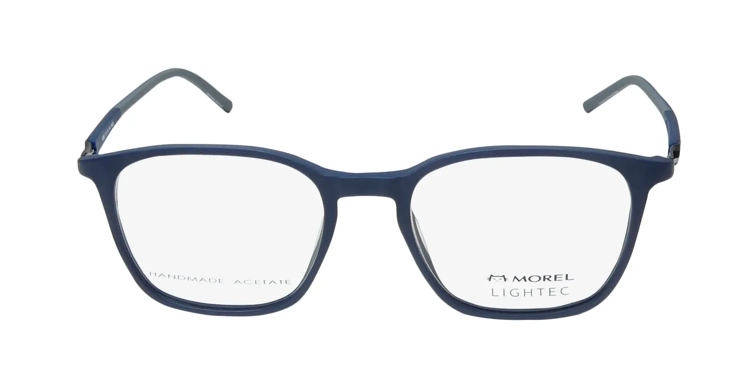 Morel Lightec 30266l bg03 Eyeglasses Matte Blue 51mm 3