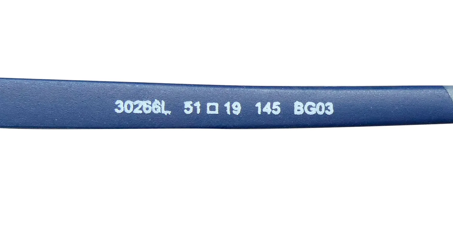 Morel Lightec 30266l bg03 Eyeglasses Matte Blue 51mm 7