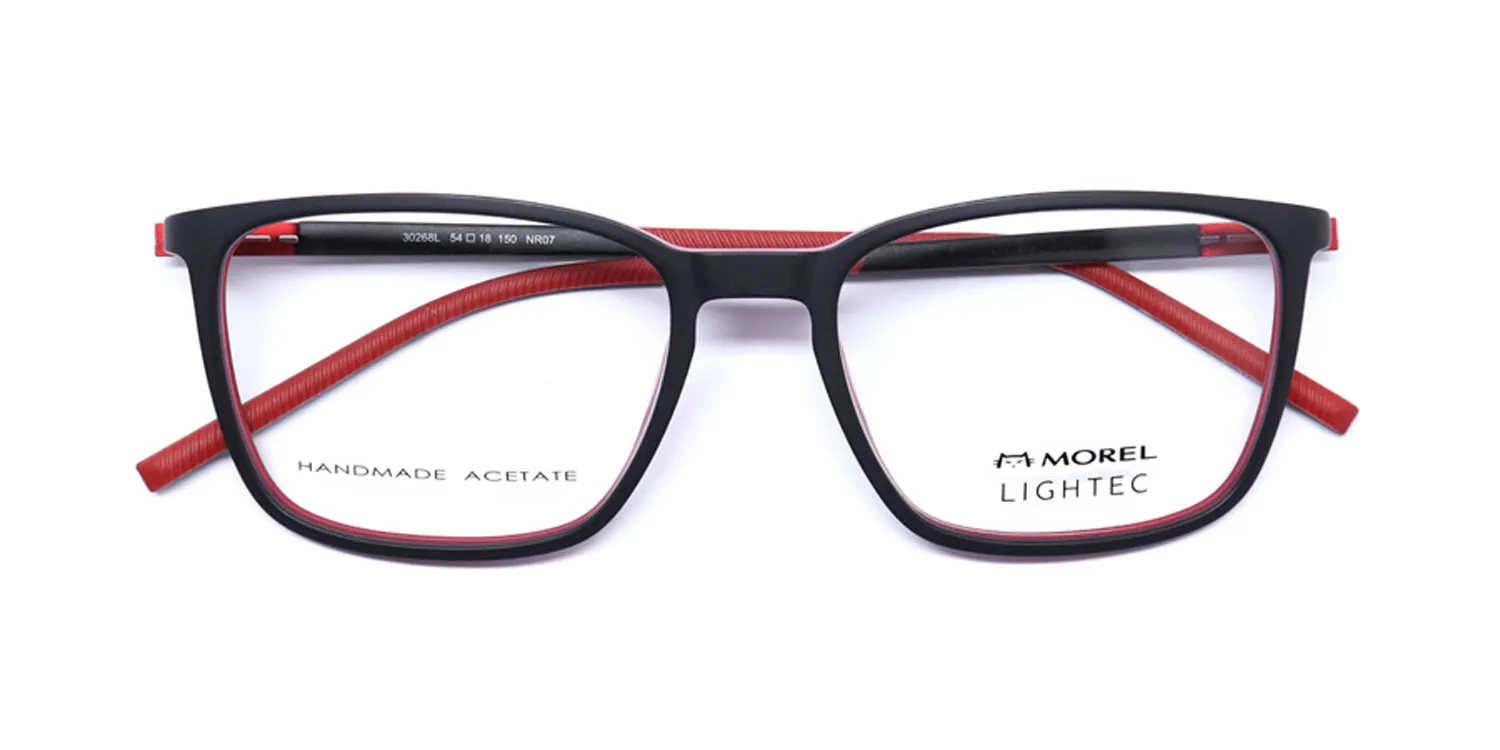 Morel Lightec 30268l nr07 Eyeglasses Black 54mm 2