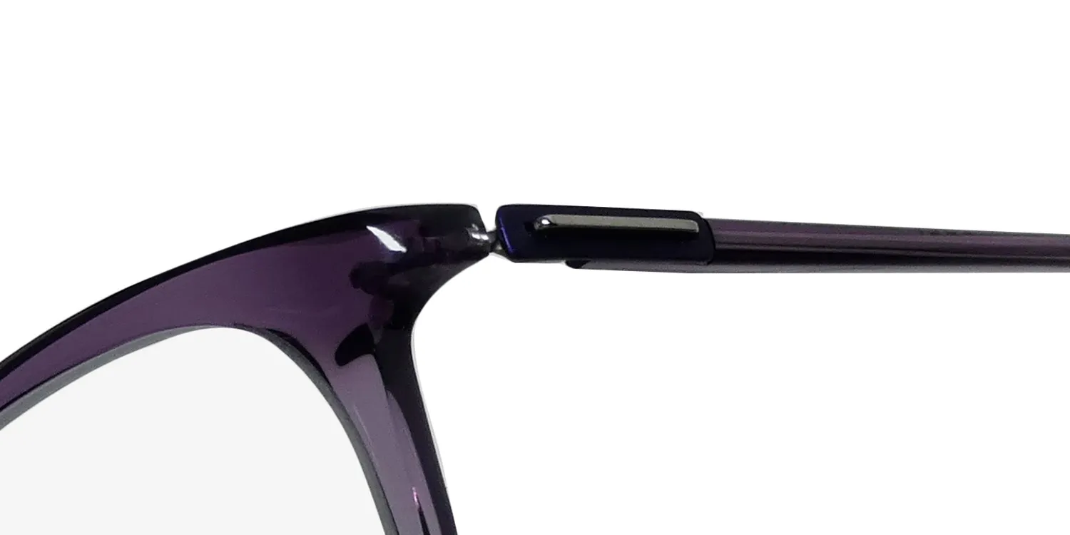 Morel Lightec 30275l np04 Eyeglasses Purple Crystal 52mm 6