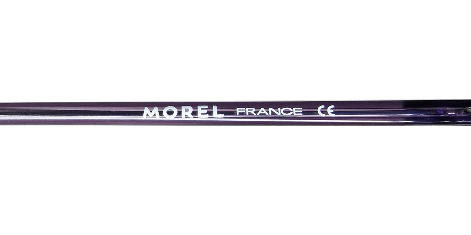 Morel Lightec 30275l np04 Eyeglasses Purple Crystal 52mm 8