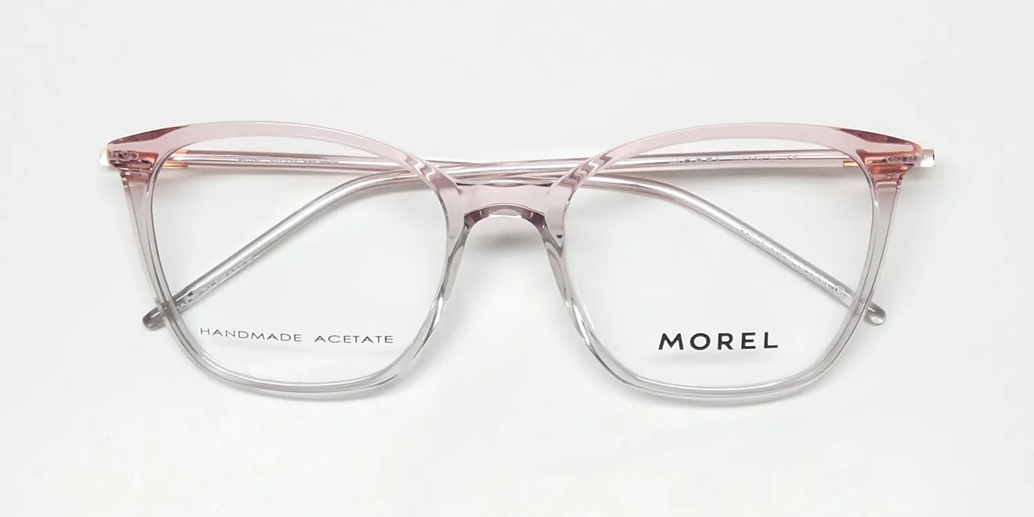 Morel Lightec 30275l pp06 Eyeglasses Pink Crystal 52mm 2