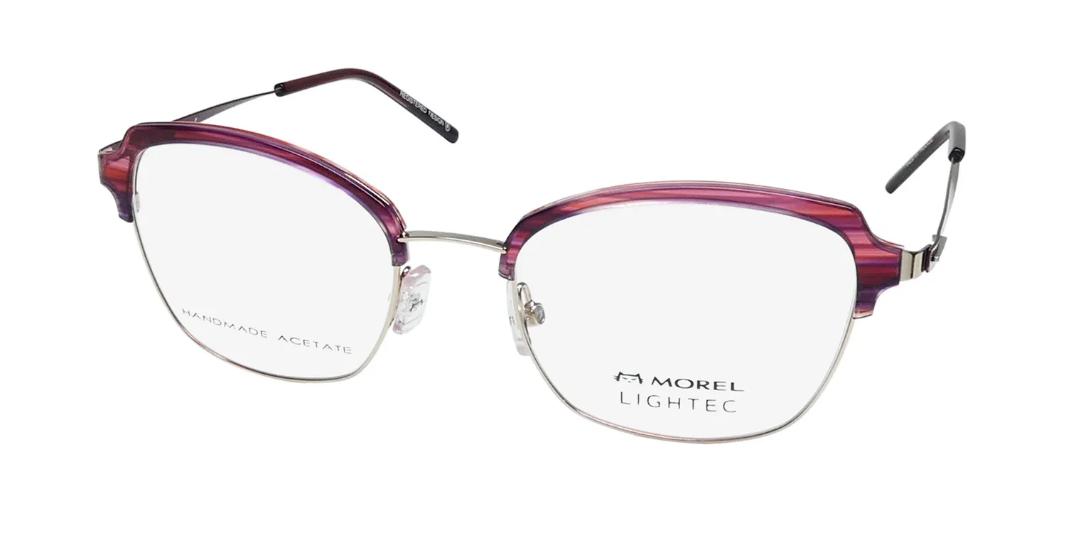 Morel Lightec 30282l bd03 Eyeglasses Red 51mm