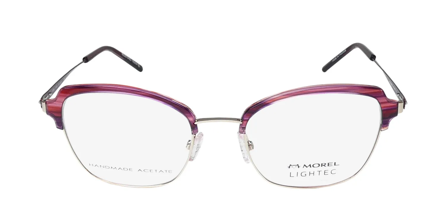 Morel Lightec 30282l bd03 Eyeglasses Red 51mm 3