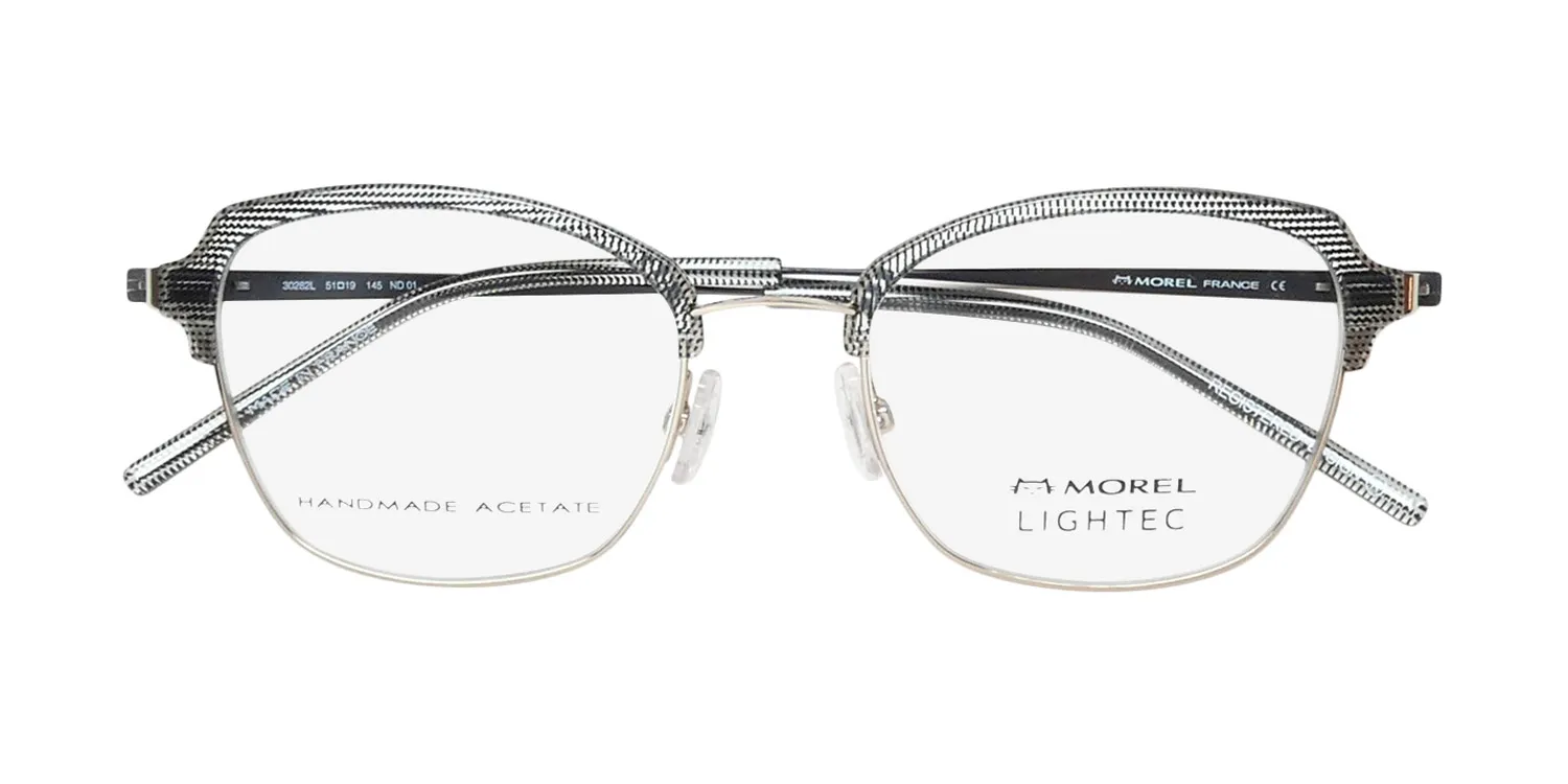 Morel Lightec 30282l nd01 Eyeglasses Black 51mm 2