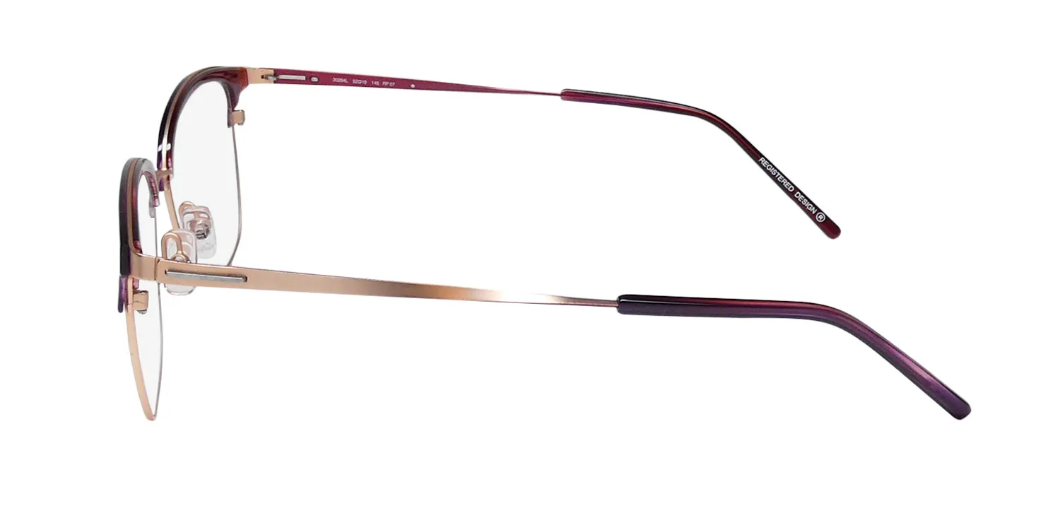 Morel Lightec 30284l rp07 Eyeglasses Red 52mm 4