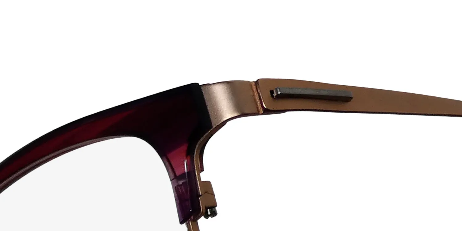 Morel Lightec 30284l rp07 Eyeglasses Red 52mm 6