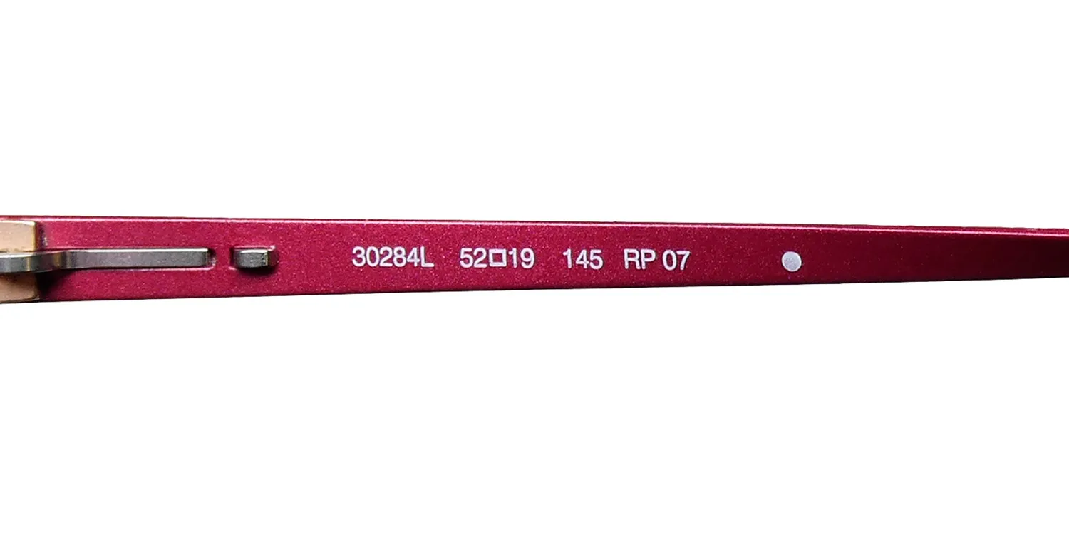 Morel Lightec 30284l rp07 Eyeglasses Red 52mm 7