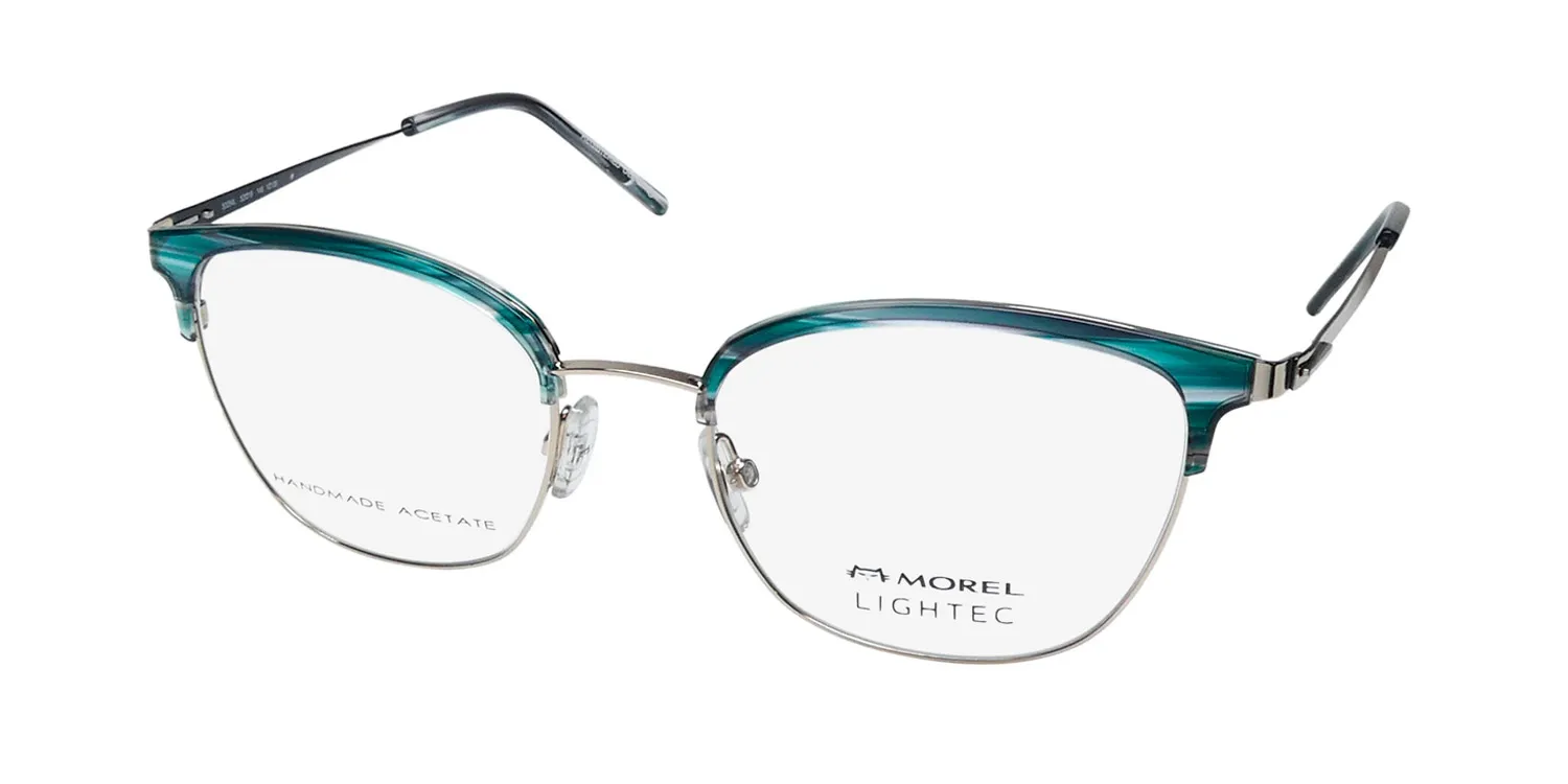 Morel Lightec 30284l vd09 Eyeglasses Green 52mm