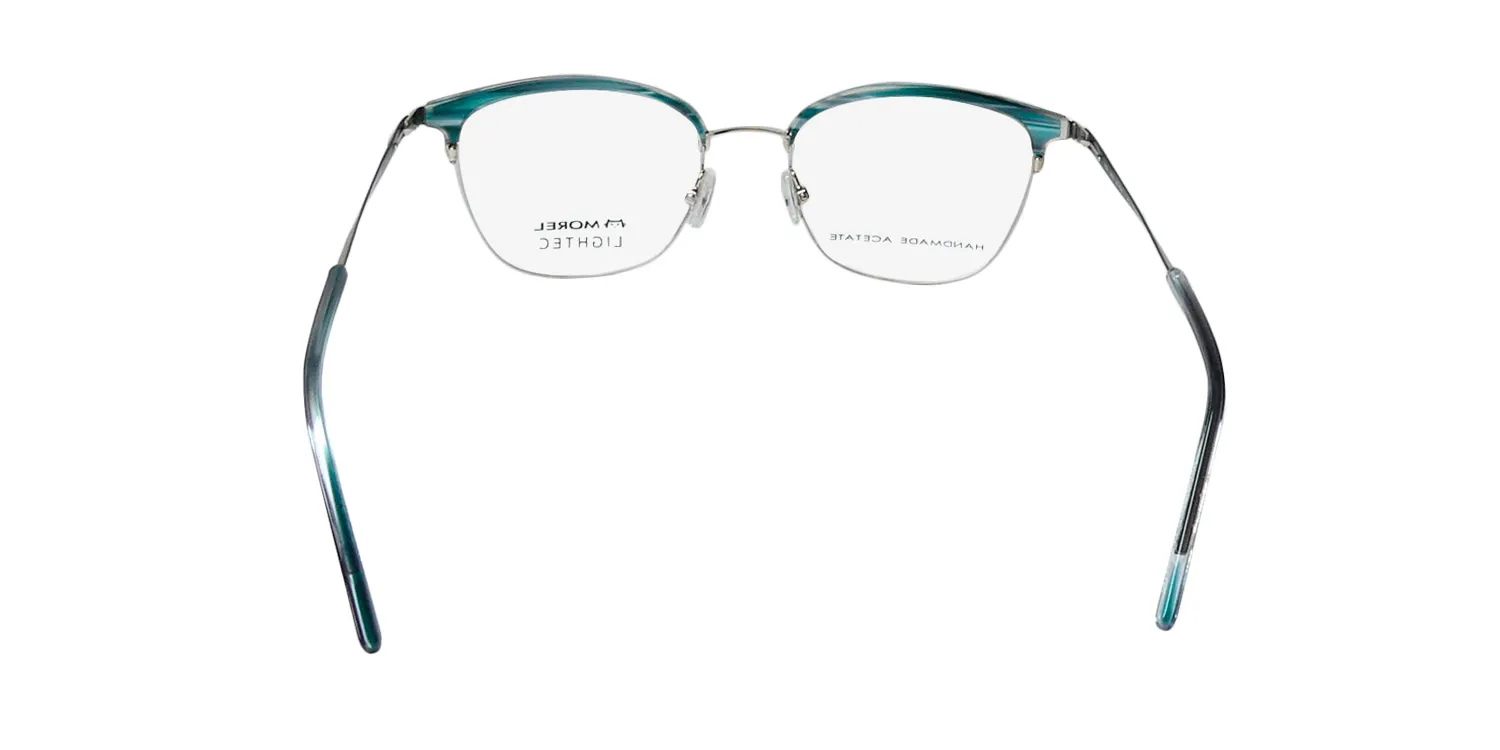Morel Lightec 30284l vd09 Eyeglasses Green 52mm 5