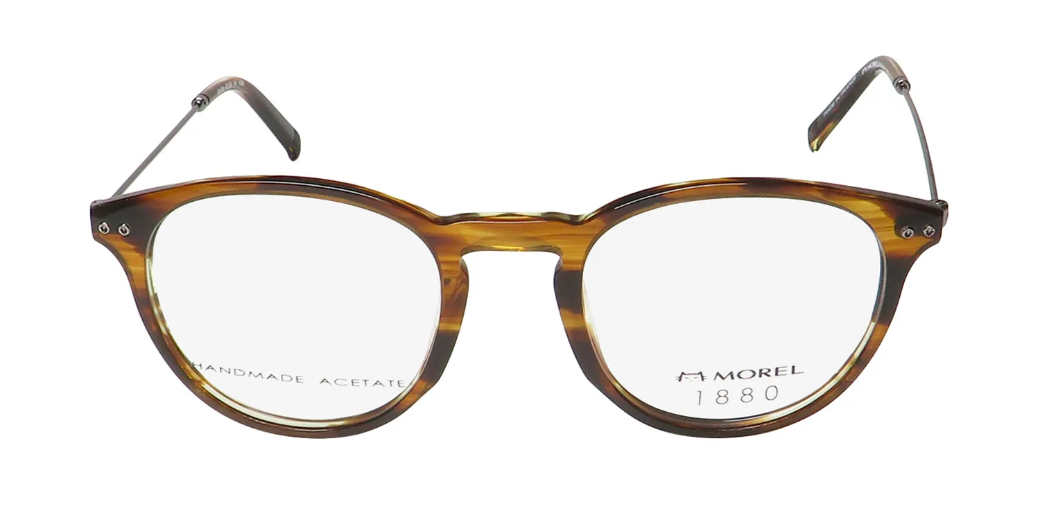 Morel 1880 60145m vg08 Eyeglasses Striped Brown 47mm 3