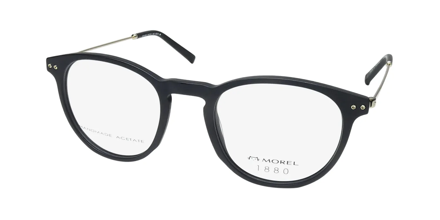Morel 1880 60146m nd10 Eyeglasses Matte Black 50mm