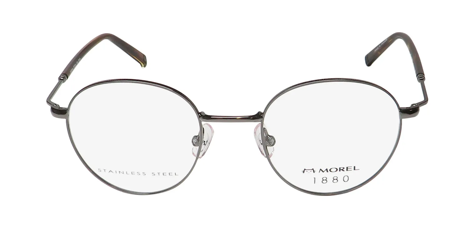 Morel 1880 60071m gg15 Eyeglasses Grey 47mm Unisex 3