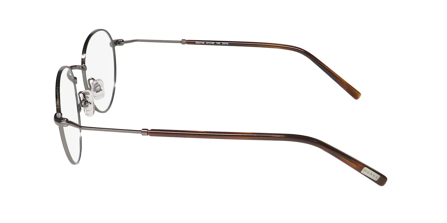 Morel 1880 60071m gg15 Eyeglasses Grey 47mm Unisex 4