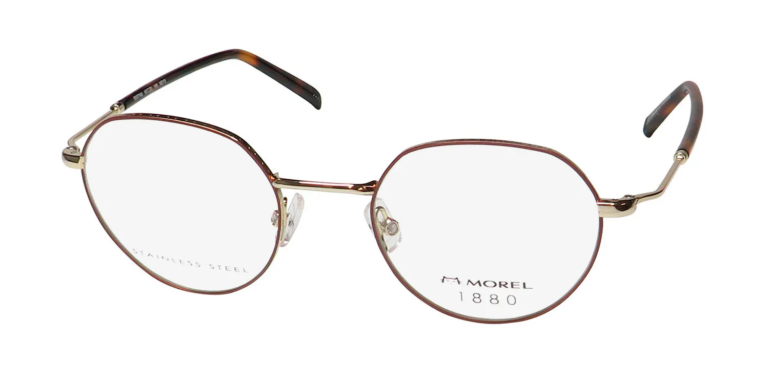 Morel 1880 60074m md19 Eyeglasses Brown 48mm