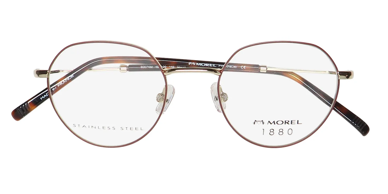 Morel 1880 60074m md19 Eyeglasses Brown 48mm 2