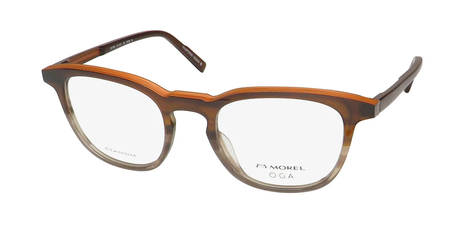 Morel Oga 10175o mo06 Eyeglasses Brown 51mm