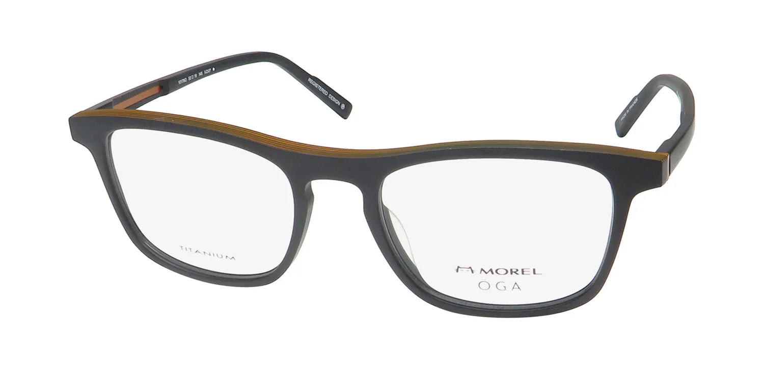 Morel Oga 10176o no07 Eyeglasses Black 53mm