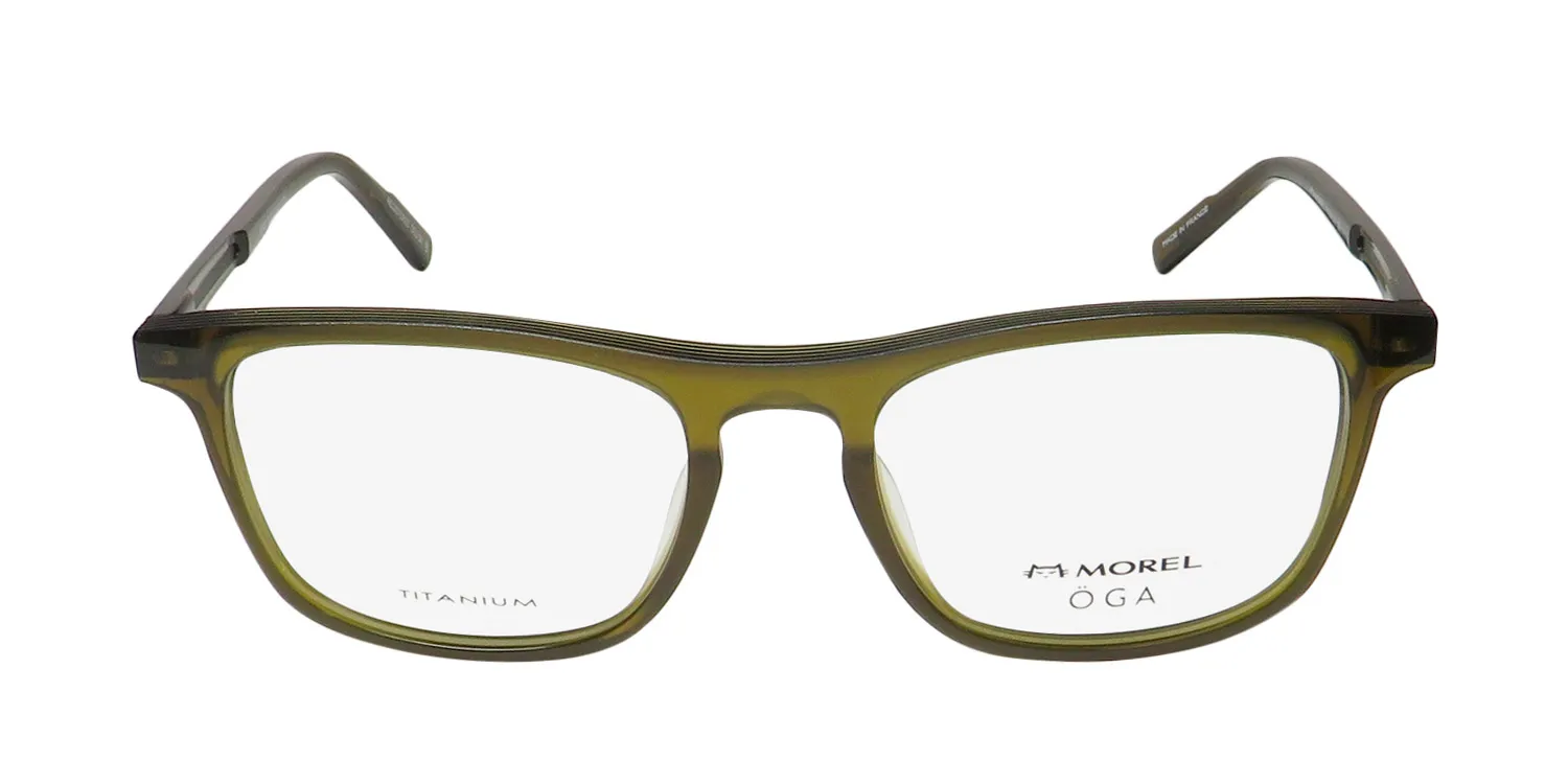 Morel Oga 10176o vn09 Eyeglasses Green 53mm 3