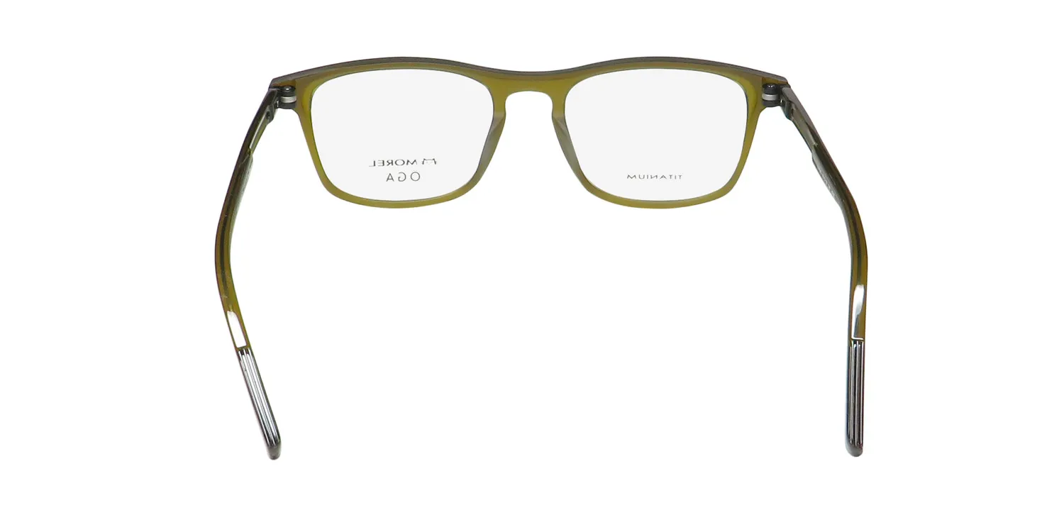 Morel Oga 10176o vn09 Eyeglasses Green 53mm 5