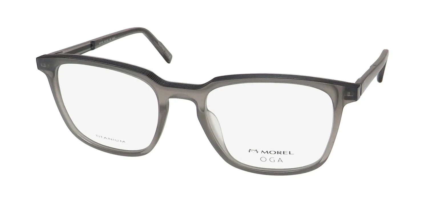 Morel Oga 10177o gn12 Eyeglasses Grey 55mm