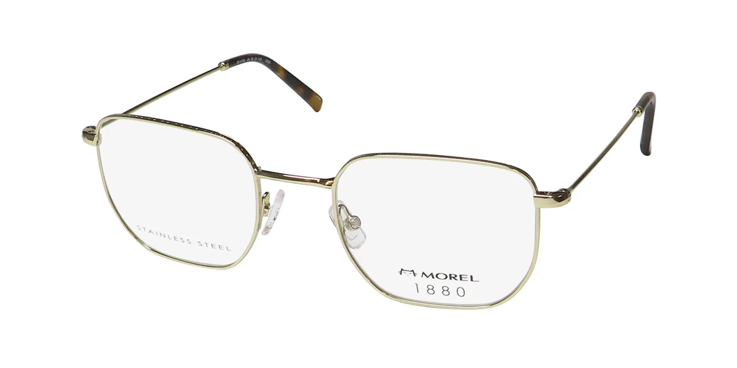 Morel 1880 60147m dd02 Eyeglasses Gold 49mm