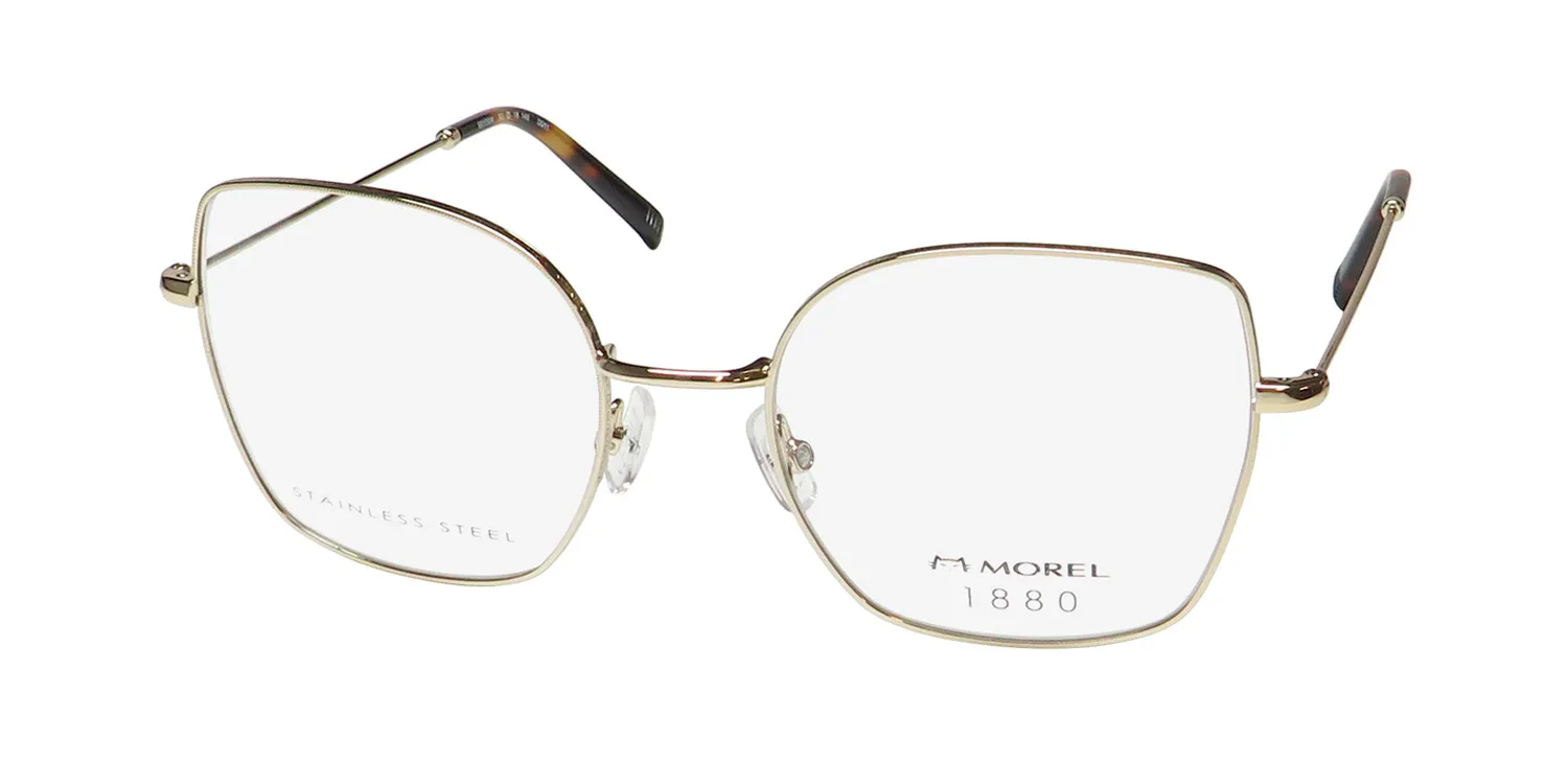 Morel 1880 60150m dd11 Eyeglasses Gold 52mm