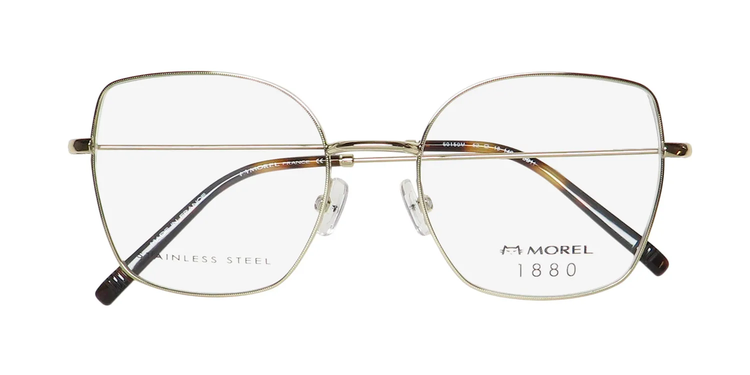 Morel 1880 60150m dd11 Eyeglasses Gold 52mm 2