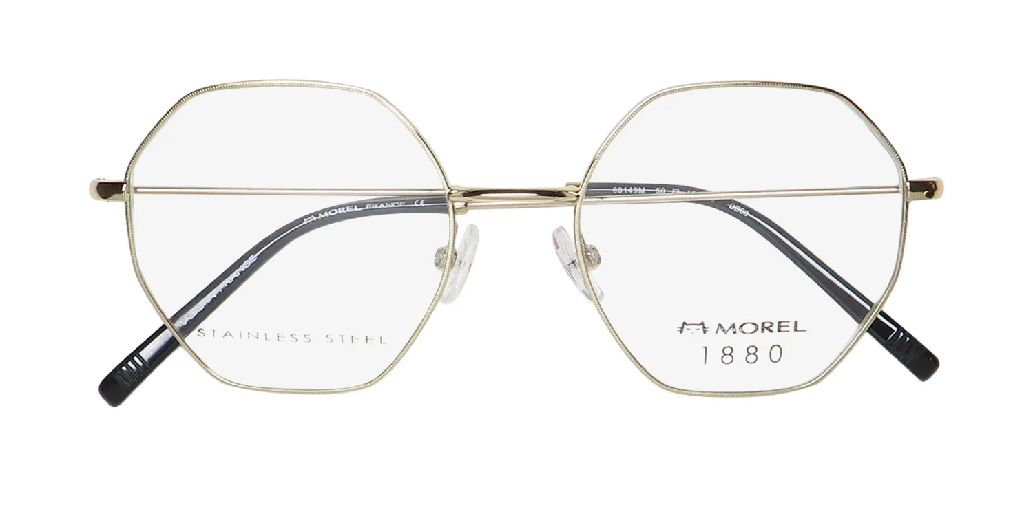 Morel 1880 60149m dd08 Eyeglasses Gold 50mm 2