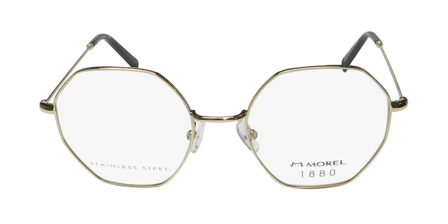 Morel 1880 60149m dd08 Eyeglasses Gold 50mm 3