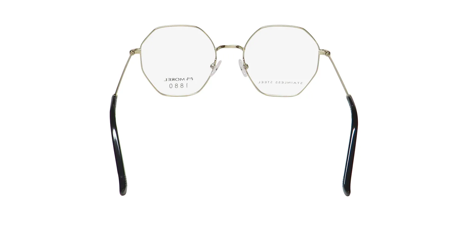 Morel 1880 60149m dd08 Eyeglasses Gold 50mm 5