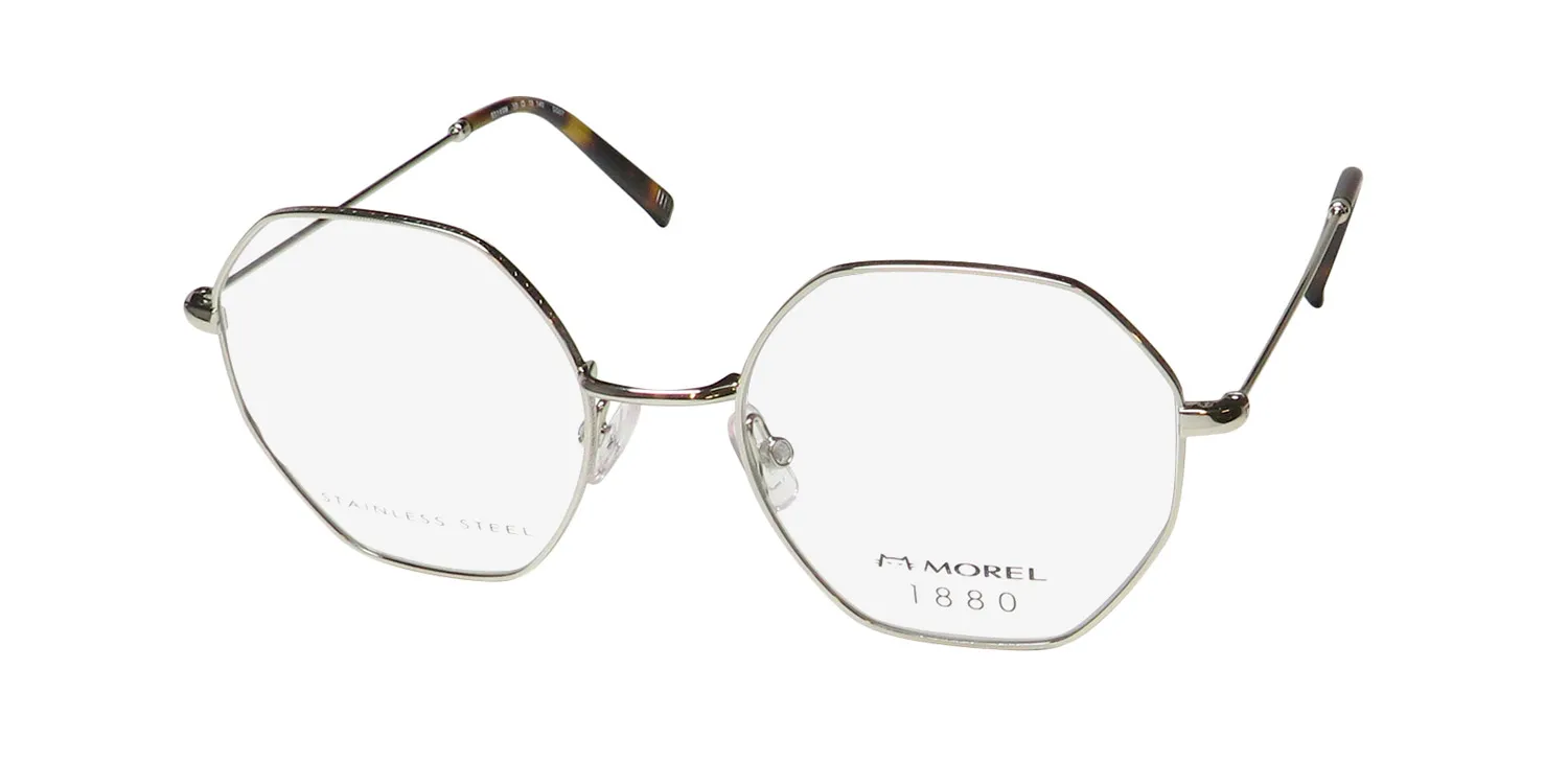 Morel 1880 60149m gg07 Eyeglasses Silver 50mm