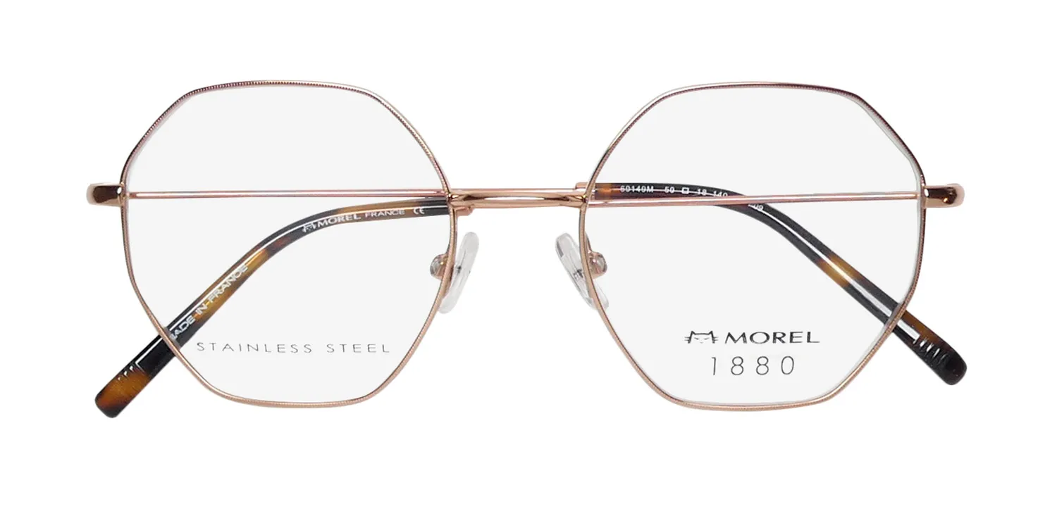 Morel 1880 60149m pp09 Eyeglasses Pink Gold 50mm 2