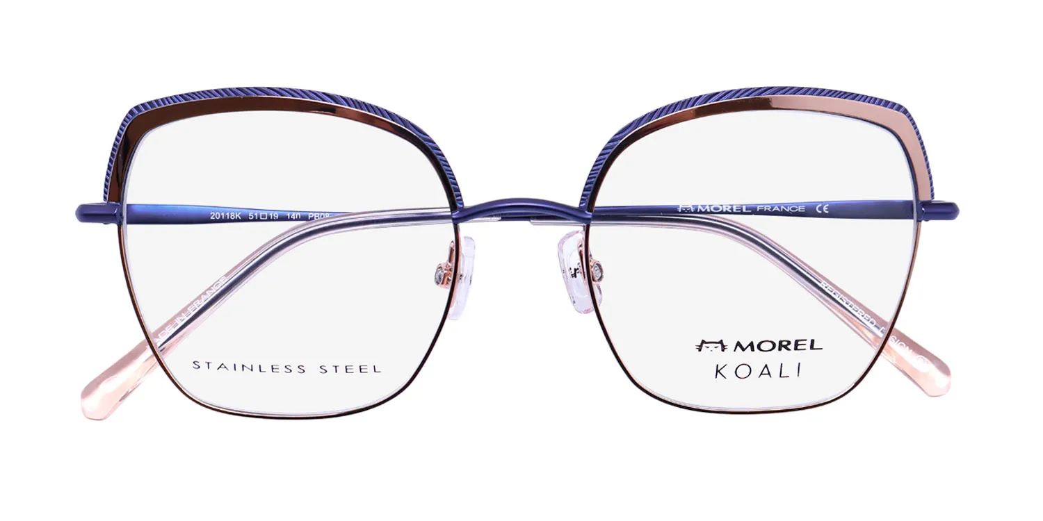 Morel Koali 20118k pb08 Eyeglasses Blue 51mm 2