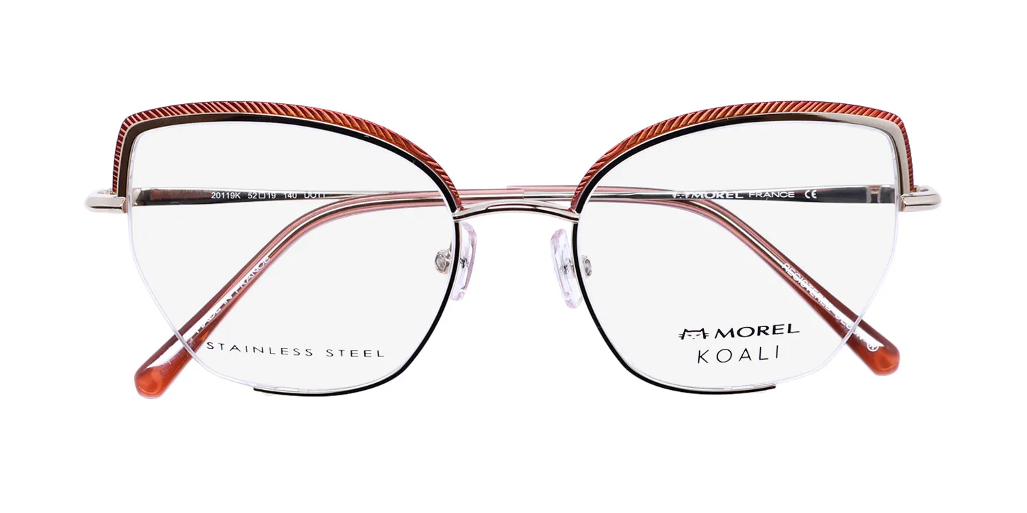 Morel Koali 20119k do11 Eyeglasses Gold 52mm 2