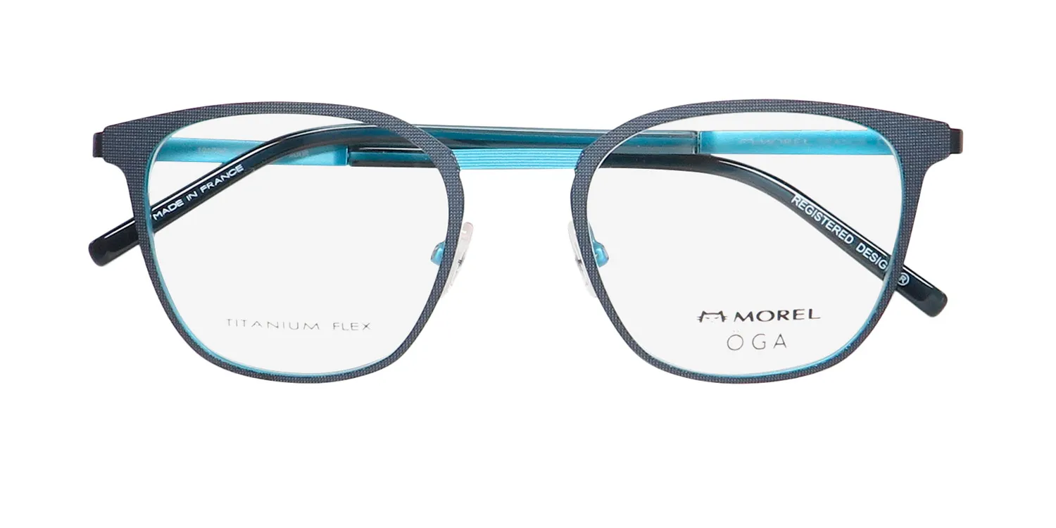 Morel Oga 10179o bb06 Eyeglasses Blue 51mm 2