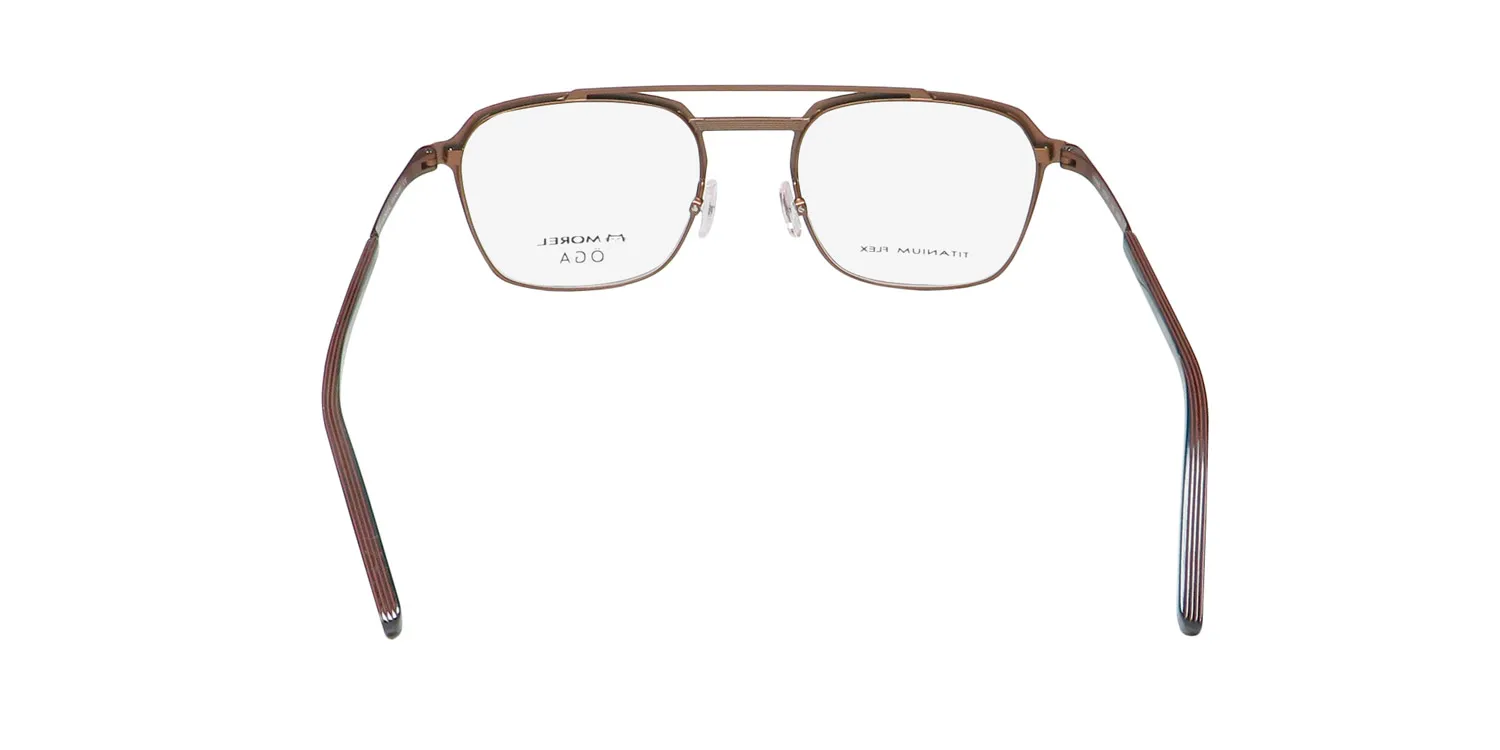 Morel Oga 10180o bg08 Eyeglasses Blue 52mm 5