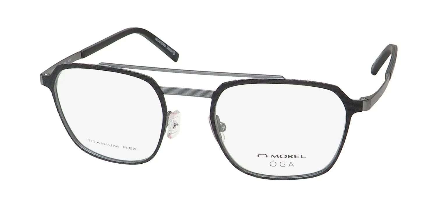 Morel Oga 10180o ng07 Eyeglasses Black 52mm