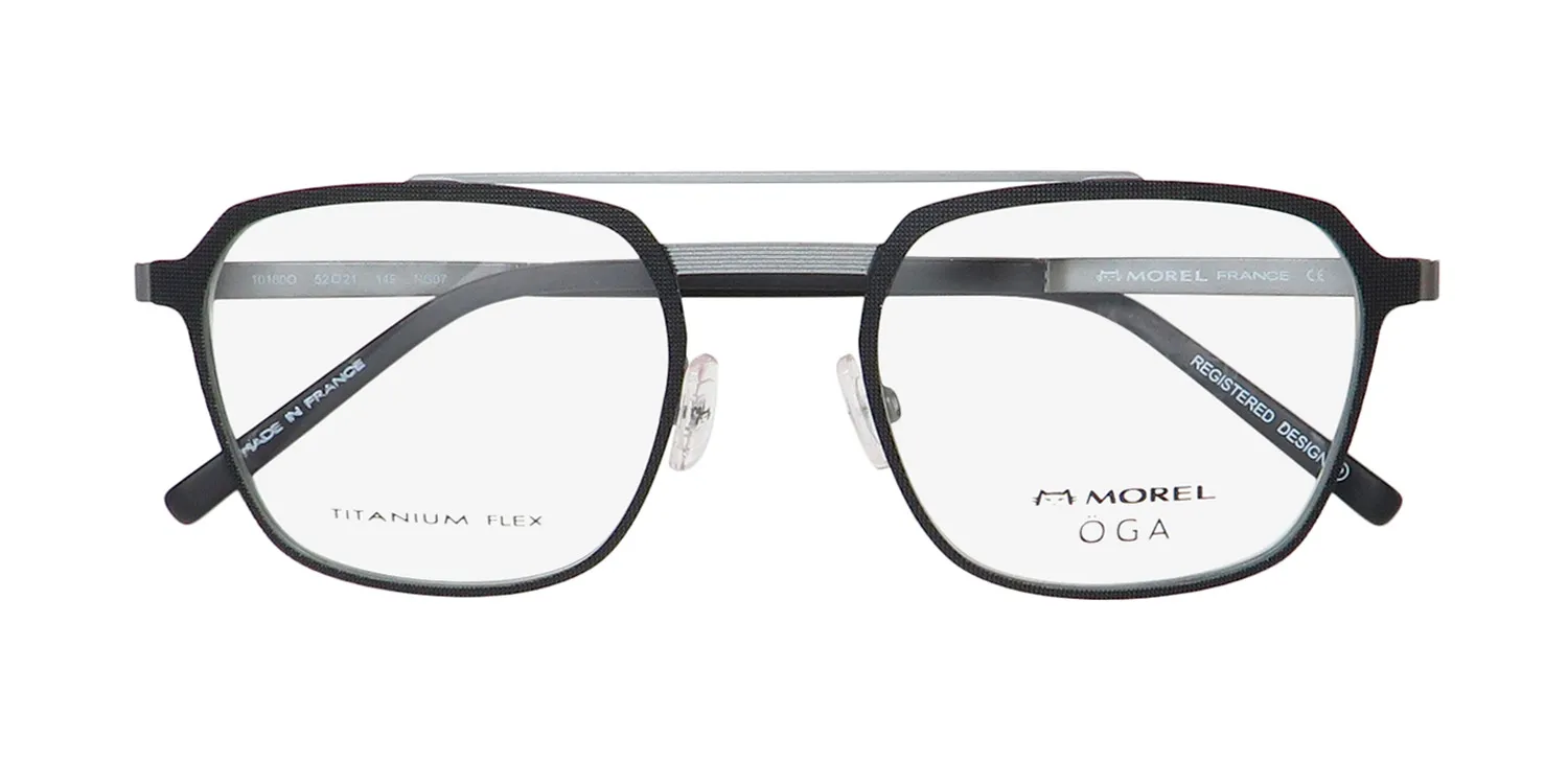 Morel Oga 10180o ng07 Eyeglasses Black 52mm 2