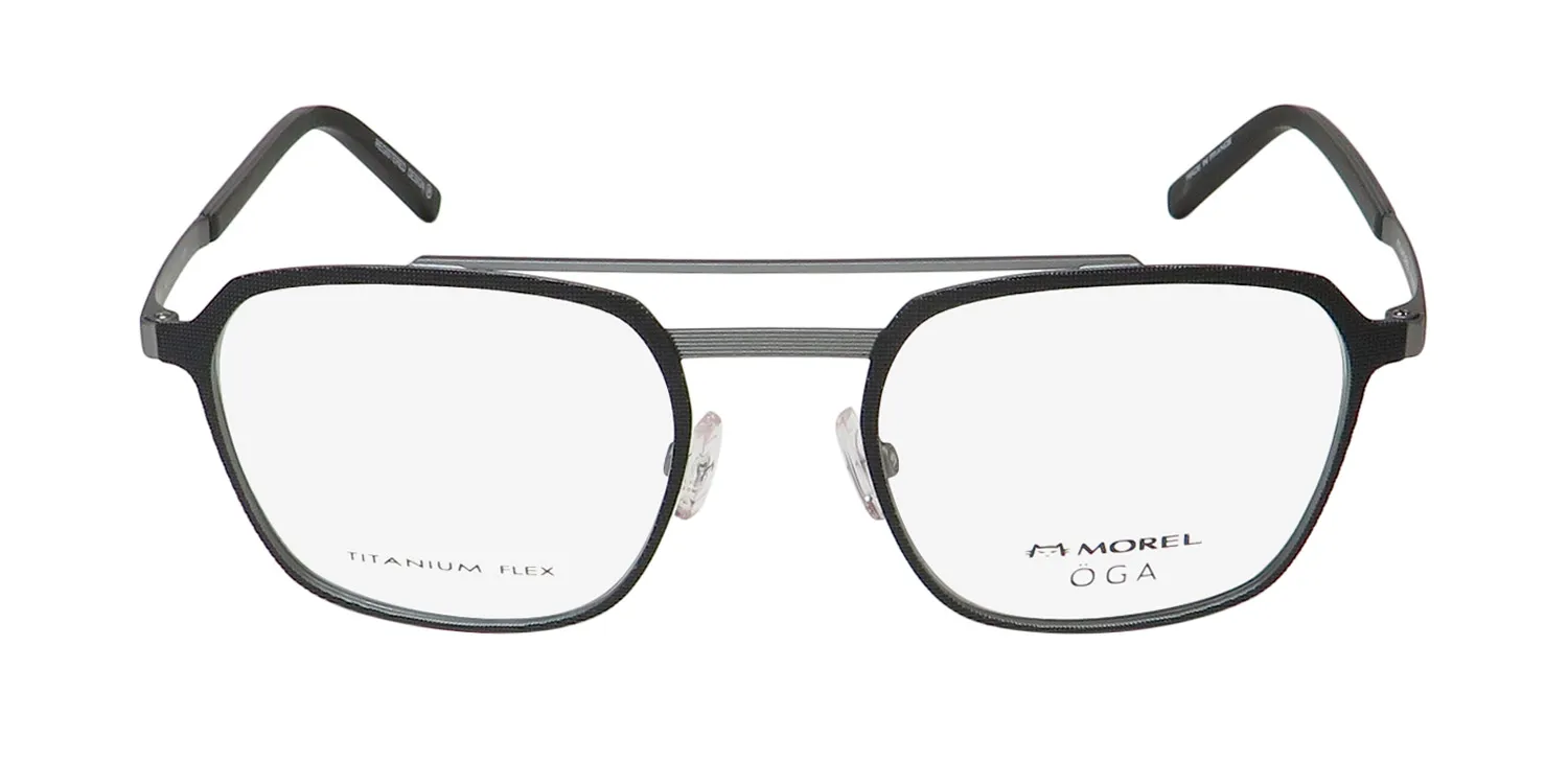 Morel Oga 10180o ng07 Eyeglasses Black 52mm 3