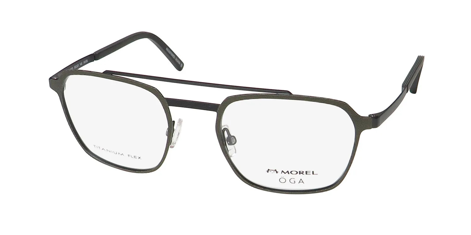 Morel Oga10180o nv09 Eyeglasses Green 52mm