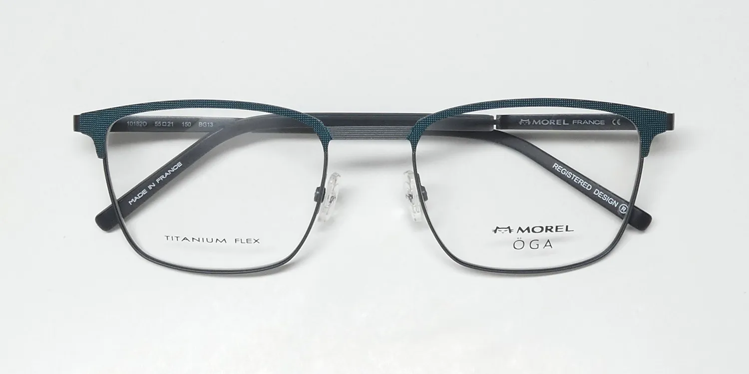 Morel Oga 10182o bg13 Eyeglasses Blue 55mm 2