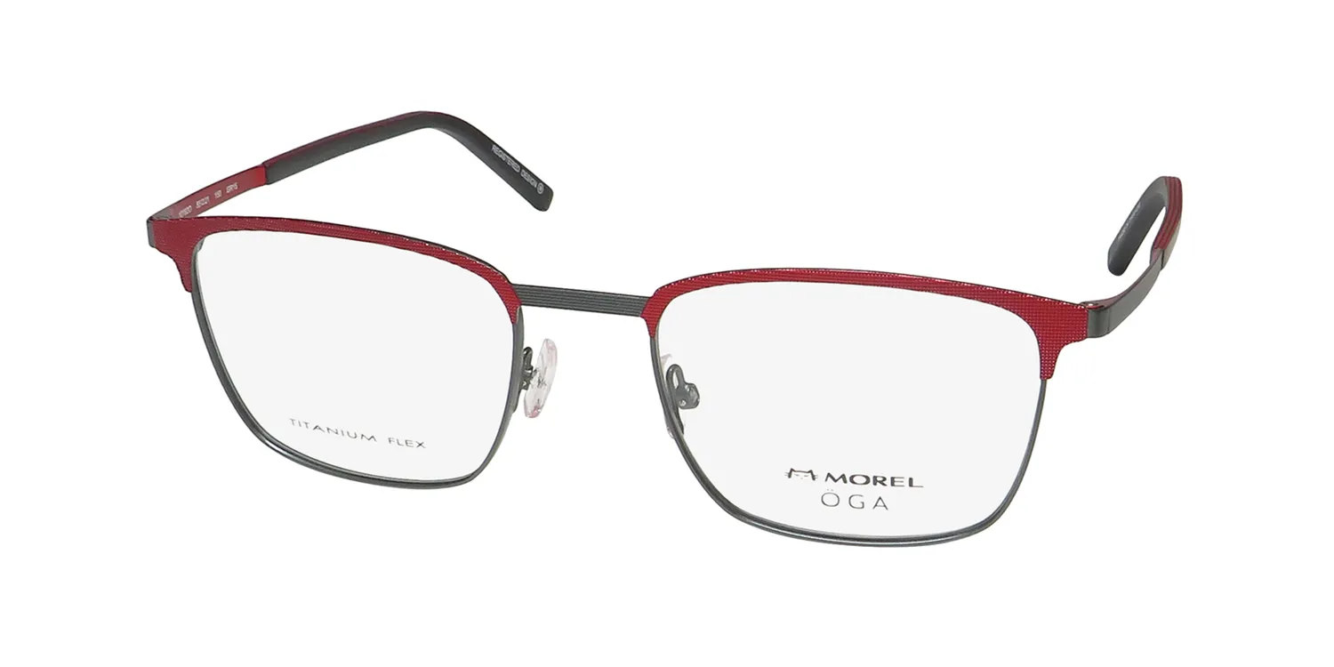Morel Oga 10182o gr15 Eyeglasses Red 55mm